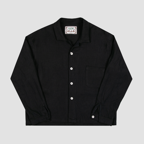 Vintage – Button Down (Black)